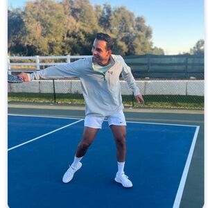 Varsity Pickle Quarter Zip Performance Pullover Men’s Sz Large